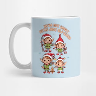 Cute little Christmas elves Mug